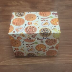 Pie Patterned RecipeBox